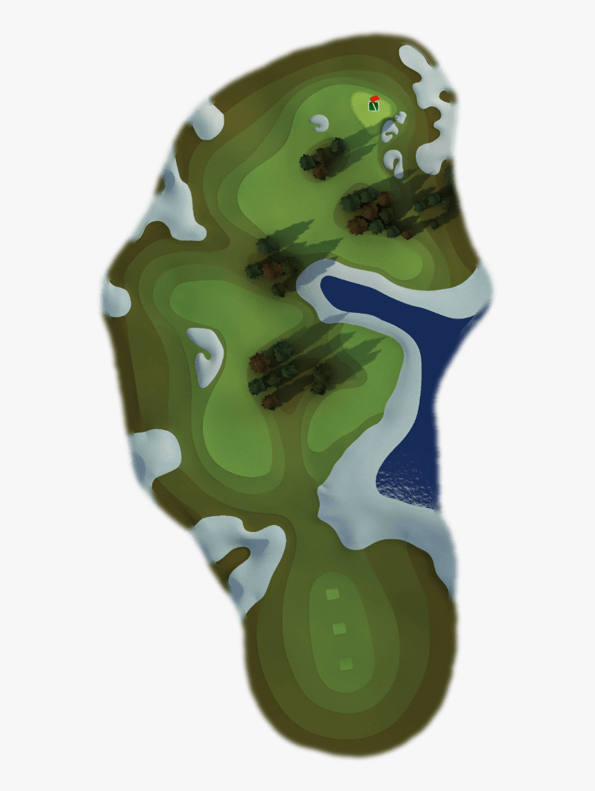 Hole 9 Map - Illustration, HD Png Download, Free Download