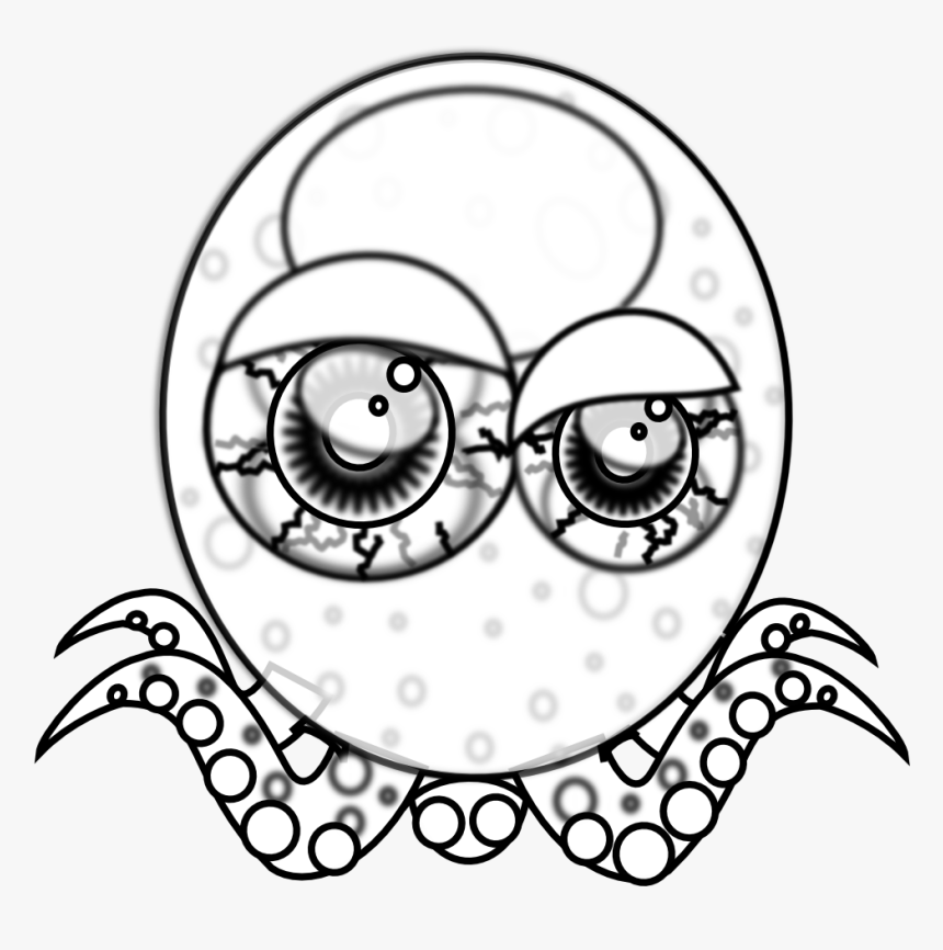 Crazy Eye Drawing At Getdrawings - Color Crazy Coloring Pages, HD Png Download, Free Download