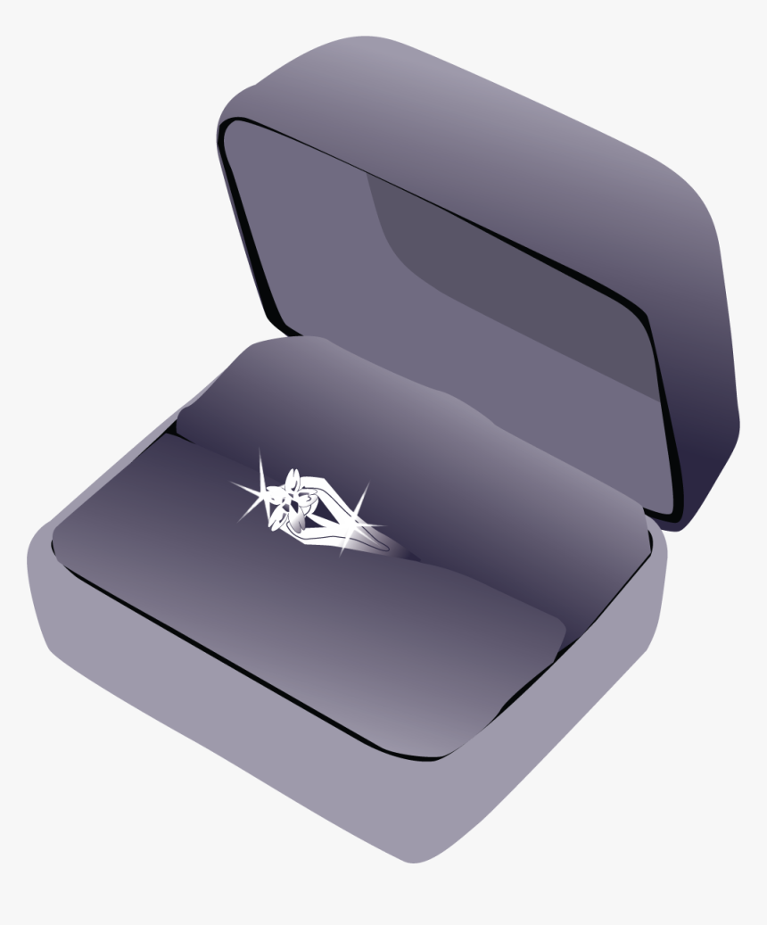 Ring Png - Engagement Ring In Box With Transparent Background, Png Download, Free Download