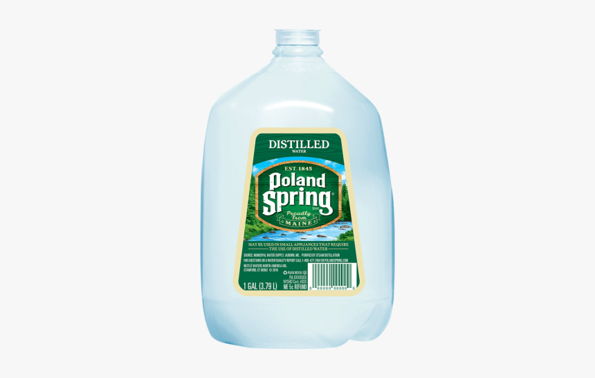 Gallon Water Bottle Poland Spring, HD Png Download, Free Download