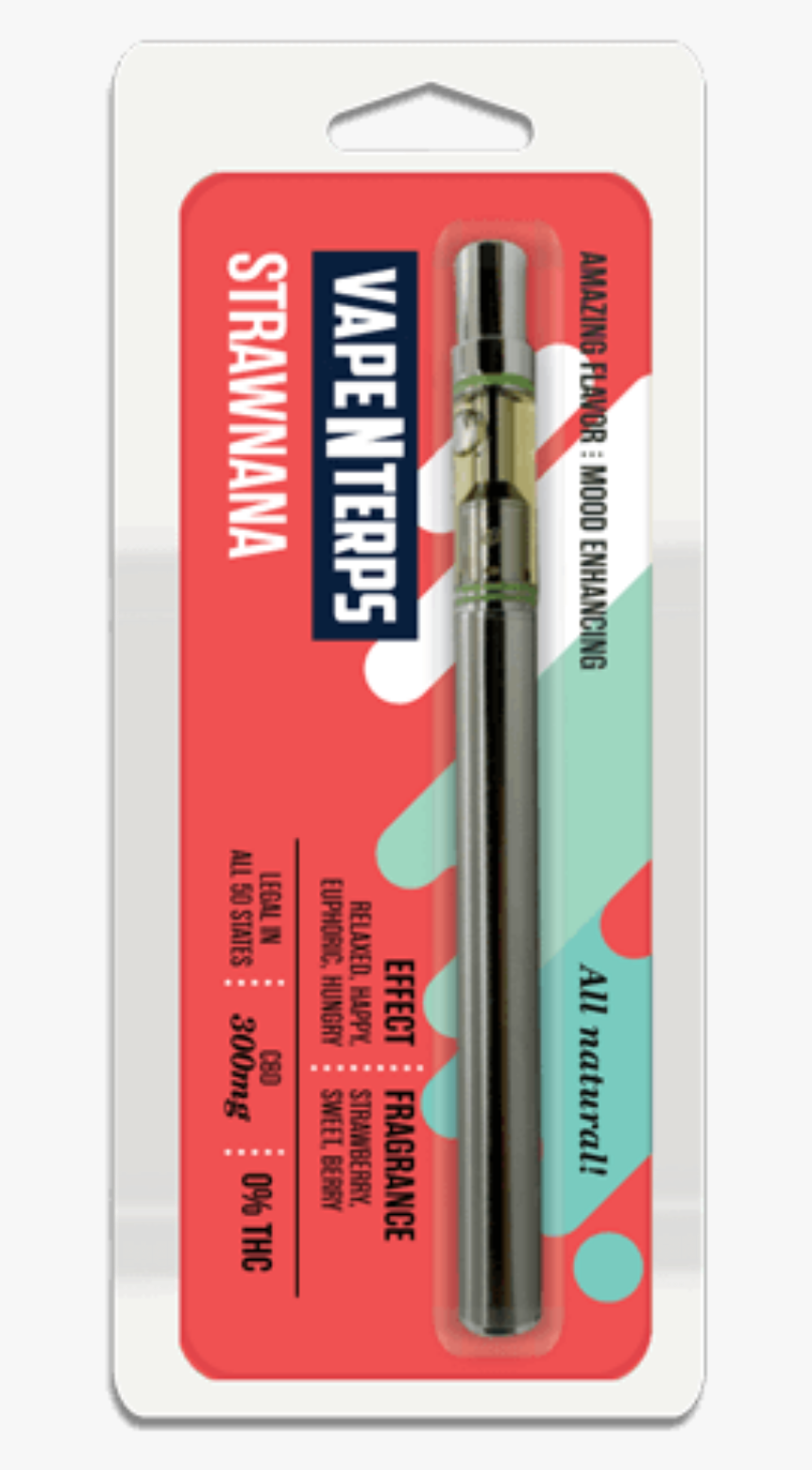 300mg Cbd Strawnana Vape Pen By Vapenterps - Rihanna, HD Png Download, Free Download