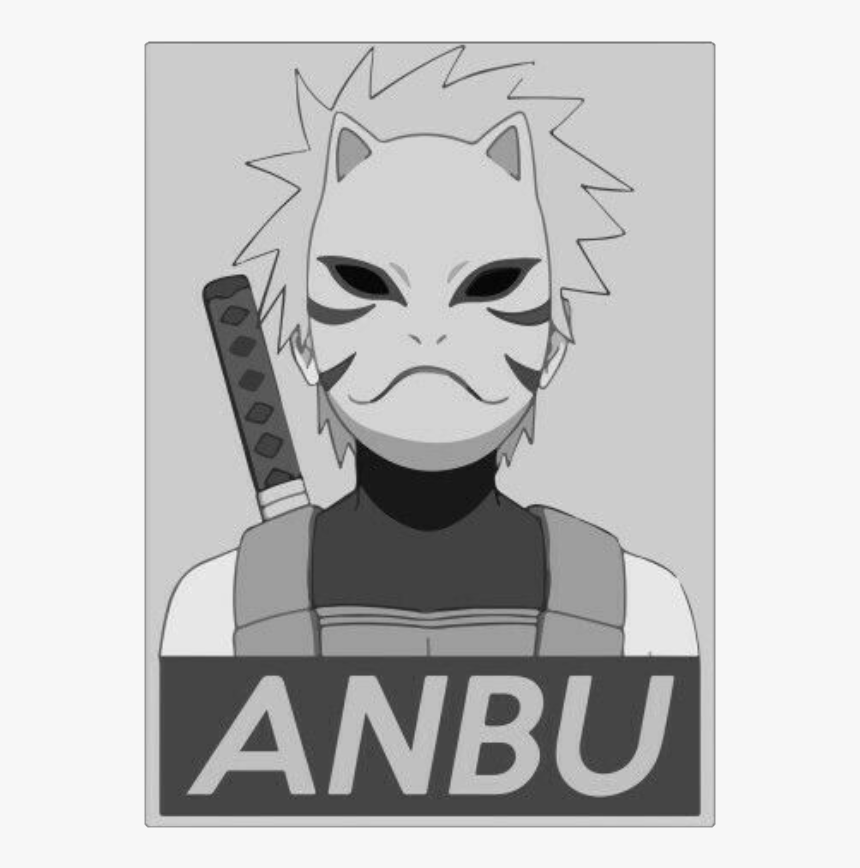 #anbu #naruto #hokage #anime #cool #fanart #mask #kakashi - Anbu Naruto, HD Png Download, Free Download