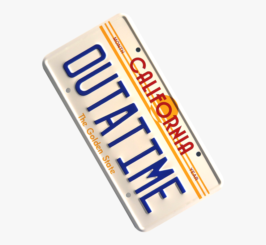 Back To The Future License, HD Png Download, Free Download