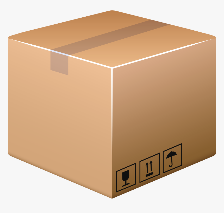 Cardboard Box Png Clip Art Image, Transparent Png, Free Download