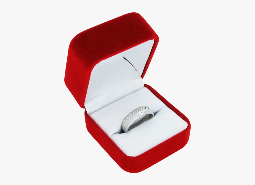 Red Wedding Ring Box Png, Transparent Png, Free Download