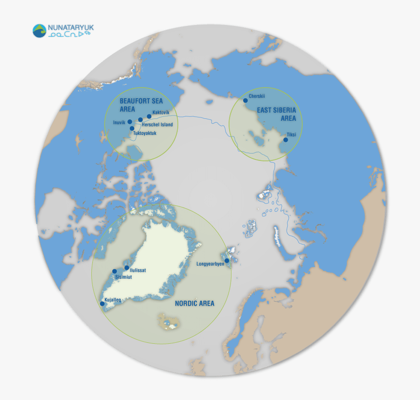 Field Sites - People Of The Arctic Map, HD Png Download, Free Download