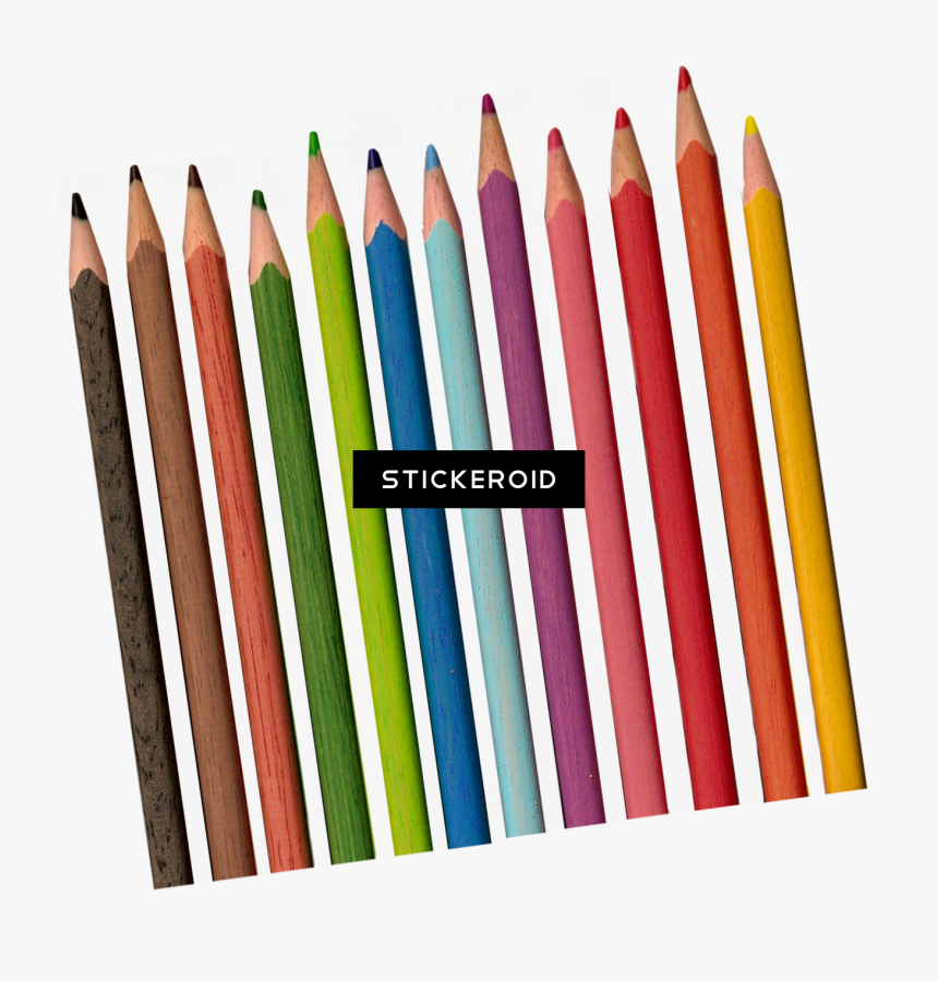 Transparent Pencils Color Pencil Background Transparent - Pencil Color Png, Png Download, Free Download