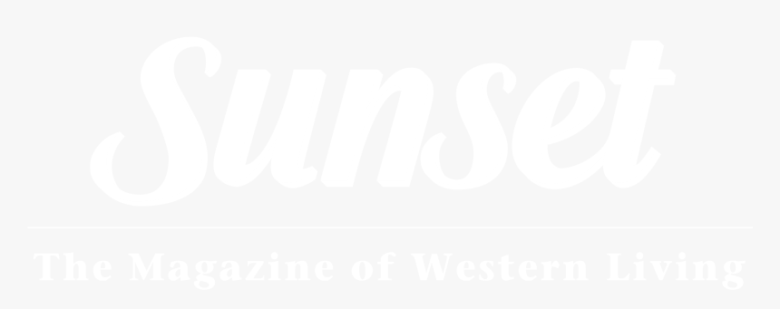 Sunset Magazine Logo Black And White - Plan White, HD Png Download, Free Download