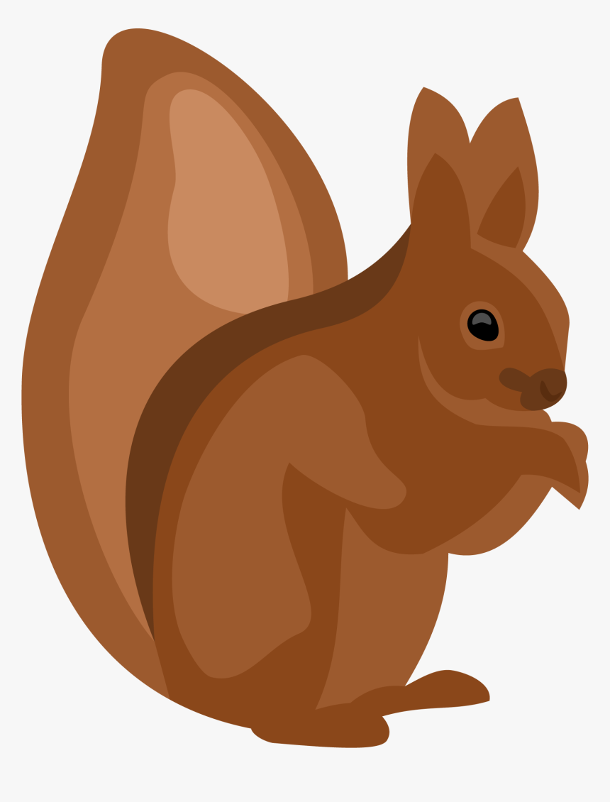 Squirrel Chipmunk Domestic Rabbit Cartoon - Ardilla Peter Vector, HD Png Download, Free Download