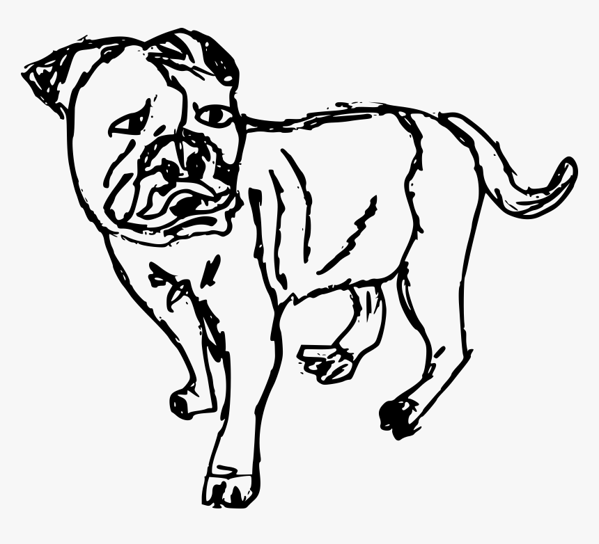 Dog Drawing, HD Png Download, Free Download