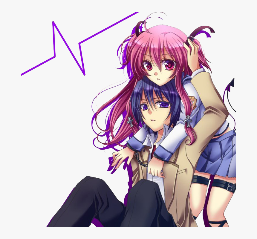 Yuri And Hinata Angel Beats, HD Png Download, Free Download