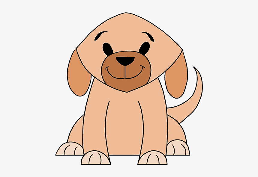 Gallery Draw Simple Dog, - Simple Picture Of A Dog, HD Png Download, Free Download