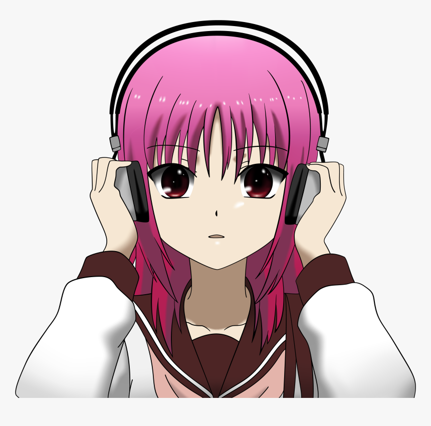 Angel Beats Iwasawa Headphone, HD Png Download, Free Download