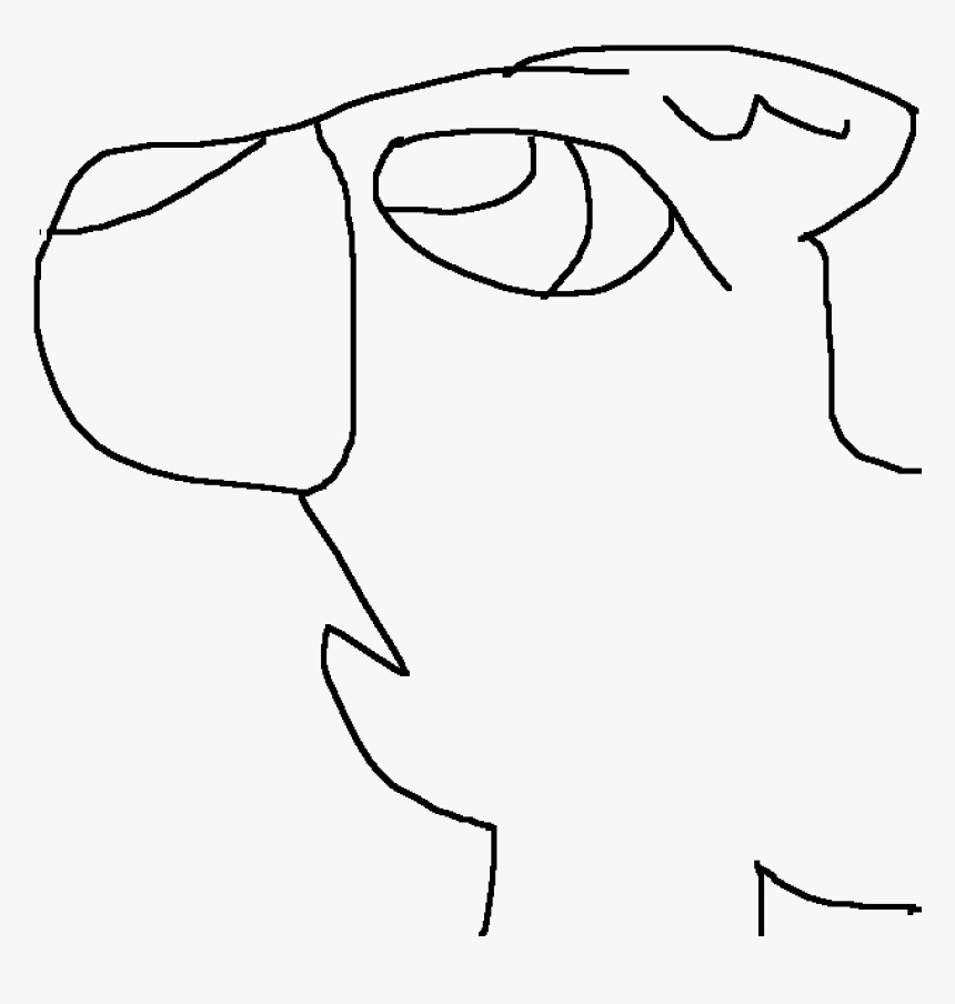 Transparent Dog Drawing Png - Line Art, Png Download, Free Download