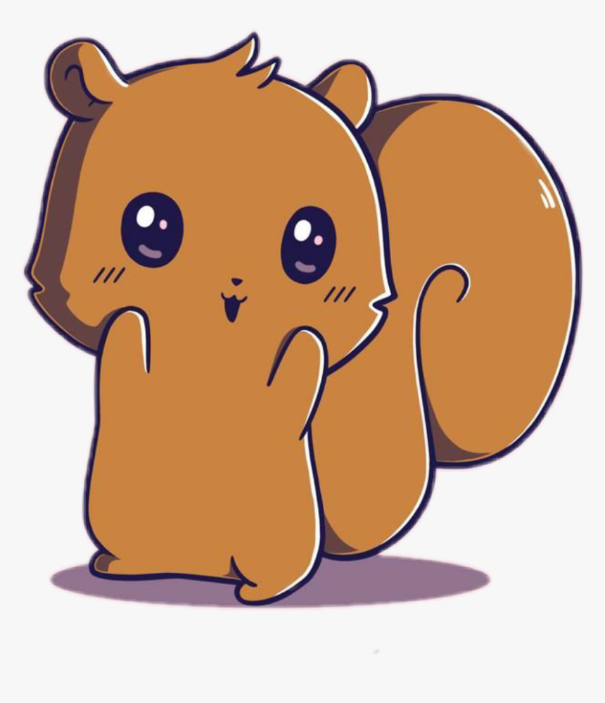 cute #squirrel 🐿 - Cute I Hate You, HD Png Download - kindpng