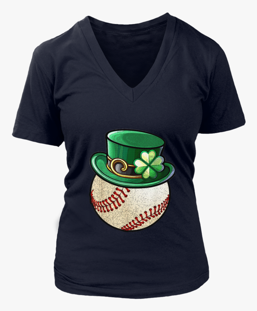 Baseball Ball Leprechaun Hat Shirt St - T-shirt, HD Png Download, Free Download