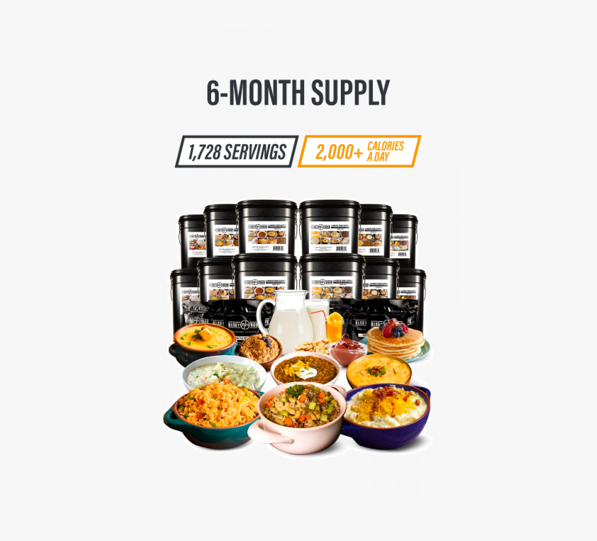 One Year Emergency Food Supply, HD Png Download, Free Download