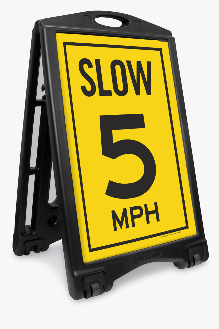 Speed Limit Portable Sign, HD Png Download, Free Download