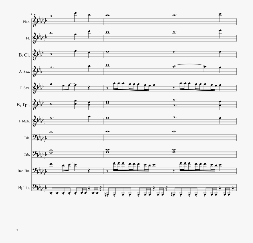 Somebody's Watching Me Alto Sax Sheet Music, HD Png Download, Free Download