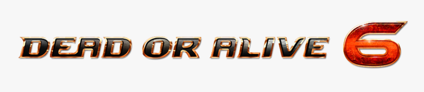 Dead Or Alive 6 Png Logo, Transparent Png, Free Download