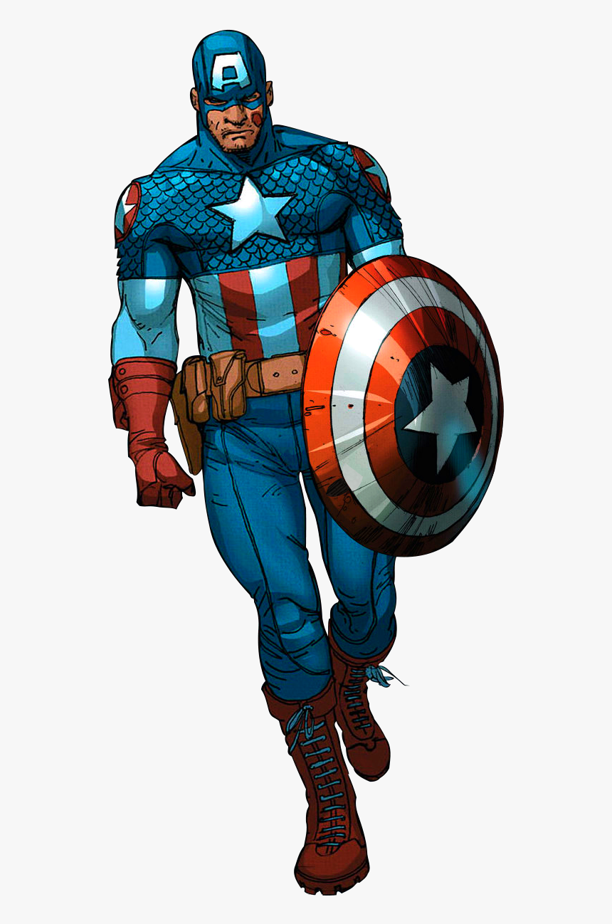 Marvel Comics Ultimate Captain America, HD Png Download, Free Download