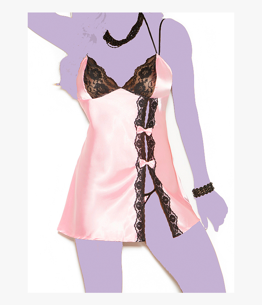 Sexy Baby Doll Lingerie In Pink, HD Png Download, Free Download