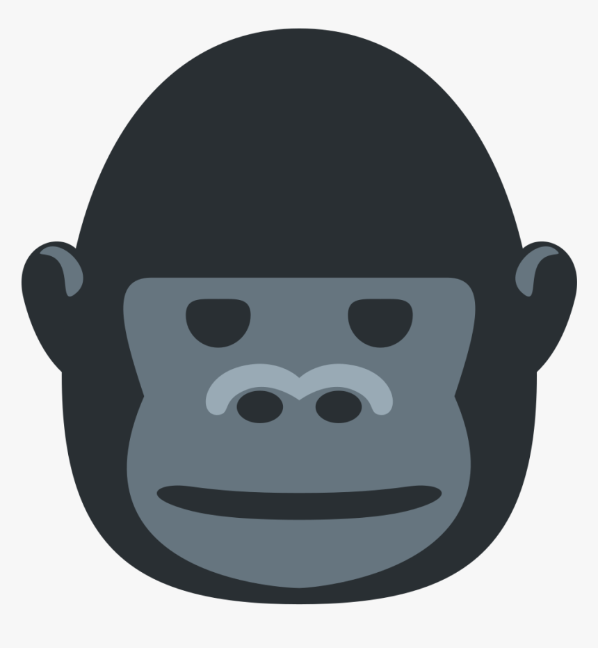 File Twemoji F D - Discord Gorilla Emoji, HD Png Download, Free Download