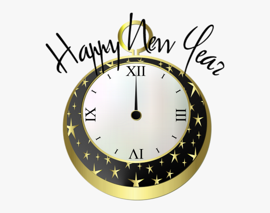 Happy New Year, Midnight - Pendule Bonne Année 2019, HD Png Download, Free Download