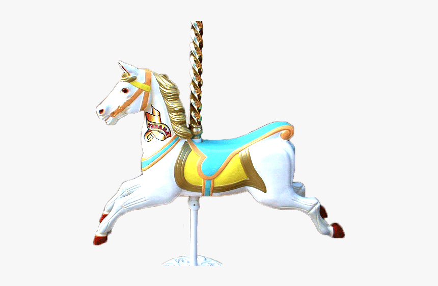 Amusement Park Carousel Transparent Background Png - Carousel Horse, Png Download, Free Download