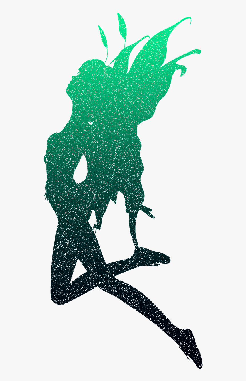 Green Glitter Sparkle - Glitter Fairy Png, Transparent Png, Free Download