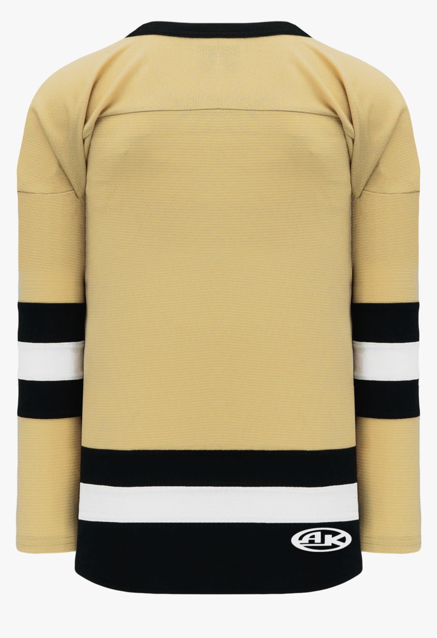 Athletic Knit H6500 Vegas Gold/black/white League Hockey - Hockey Jersey, HD Png Download, Free Download