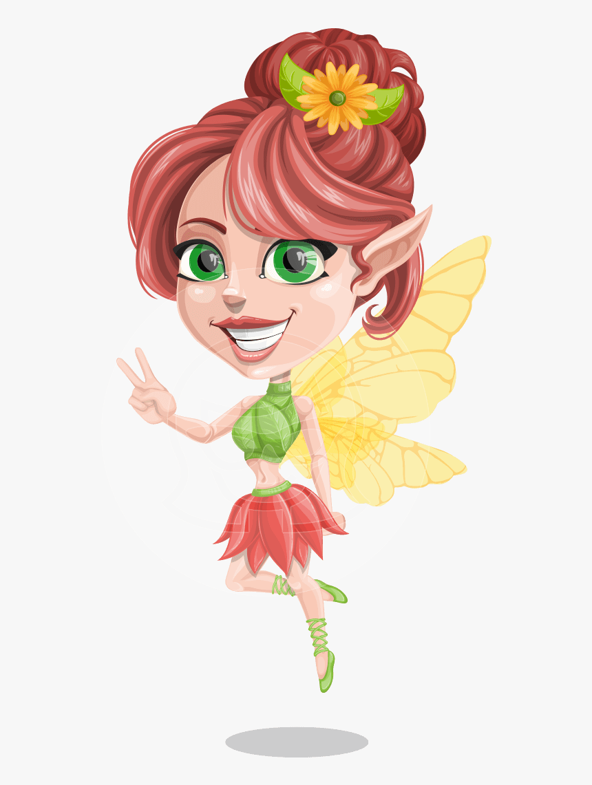 Flower Fairy Image Cartoon, HD Png Download, Free Download