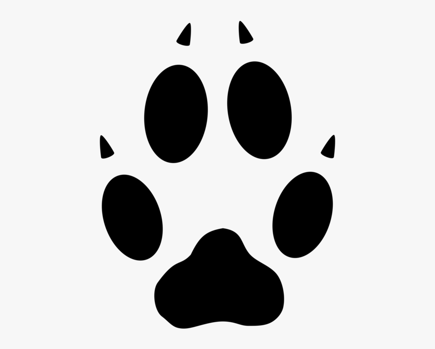 Fox Paw Print Png, Transparent Png, Free Download