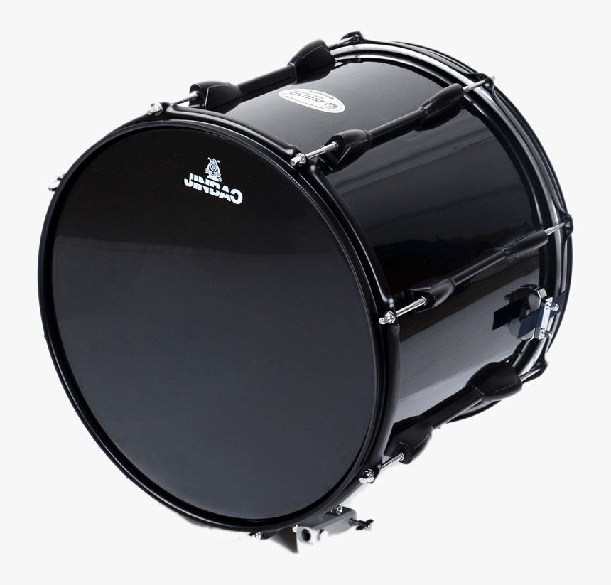 Bass Drum Snare Drum Timbales Repinique Drumhead - Bass Drum In Black Background, HD Png Download, Free Download