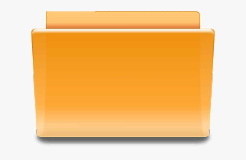 Folder Icons Orange , Transparent Cartoons, HD Png Download, Free Download