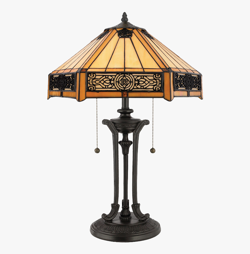 Table Light Transparent Background Png - Art Nouveau Bedside Lamp, Png Download, Free Download