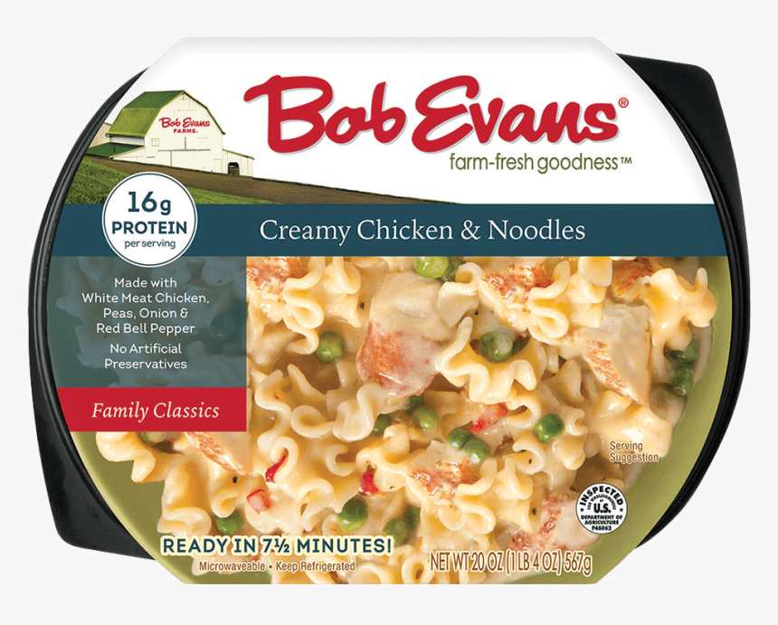 Bob Evans Creamy Chicken And Noodles - Bob Evans Chicken Alfredo, HD Png Download, Free Download
