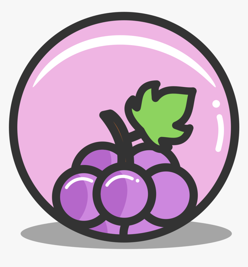 Button Grape Icon - Grape Icon, HD Png Download, Free Download