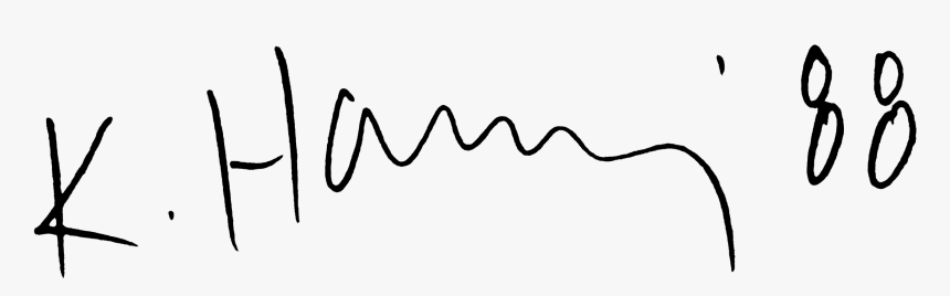 Keith Haring Signature, HD Png Download, Free Download