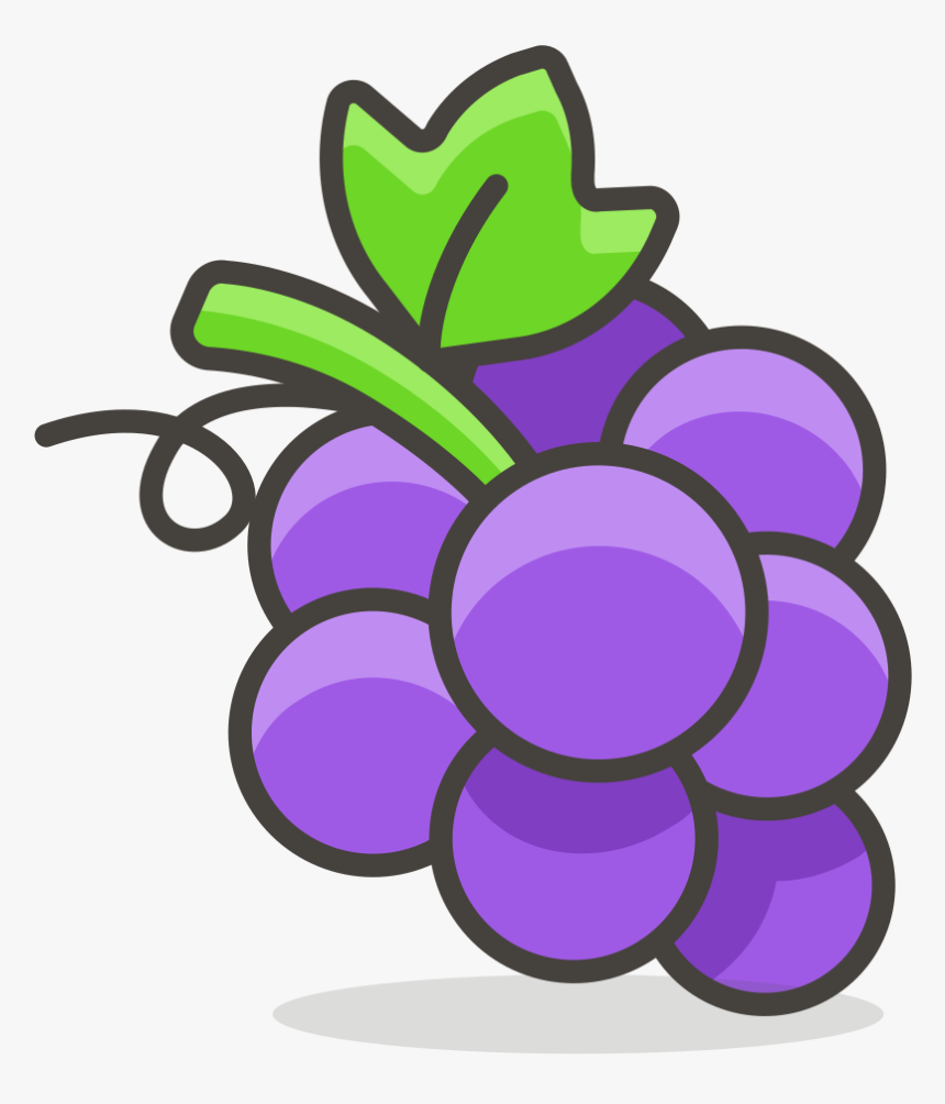 File - 520-grapes - Svg - Anggur Vector Png, Transparent Png, Free Download