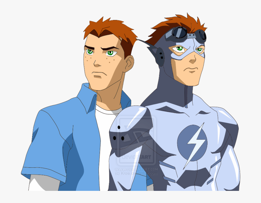 Justicia Joven Fondo De Pantalla Entitled Wally West/ - Kid Flash Wally West Young Justice, HD Png Download, Free Download