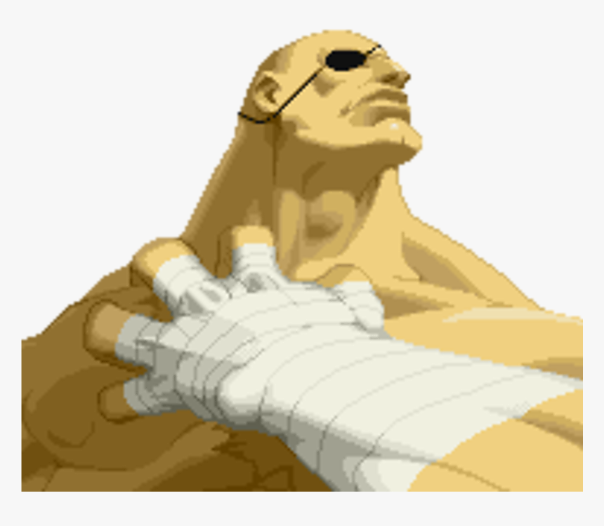 525kib, 1536x1280, Bob Sagat - Street Fighter Alpha Sagat, HD Png Download, Free Download