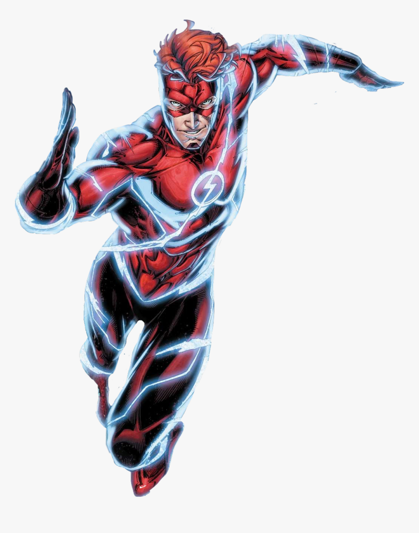 #kidflash #wallywest #dc #freetoedit - Speedsters With Blue Lightning, HD Png Download, Free Download