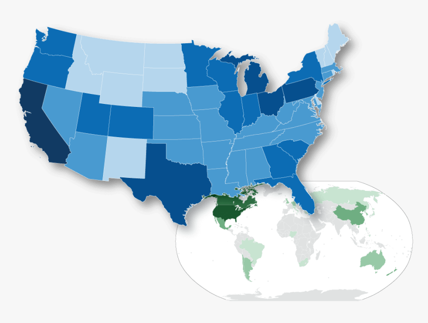 Gay Men By State, HD Png Download, Free Download