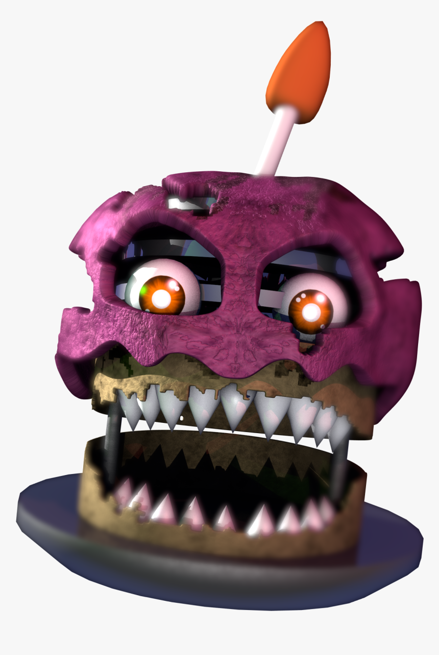 Transparent Fnaf Cupcake Png - Fnaf Nightmare Cupcake, Png Download, Free Download