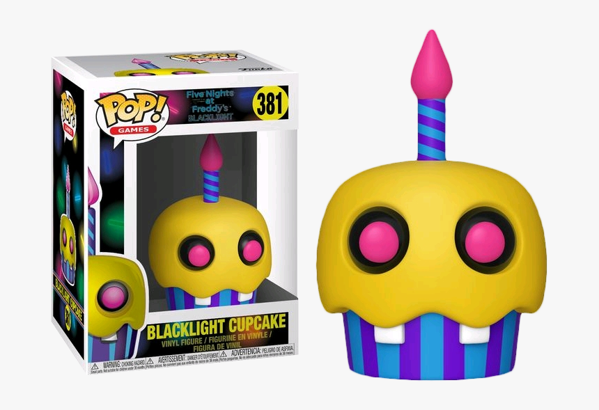 Five Nights At Freddy"s Blacklight - Blacklight Foxy Funko Pop, HD Png Download, Free Download