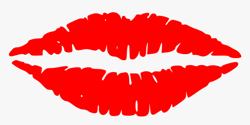 Red Lip Clip Art, HD Png Download, Free Download