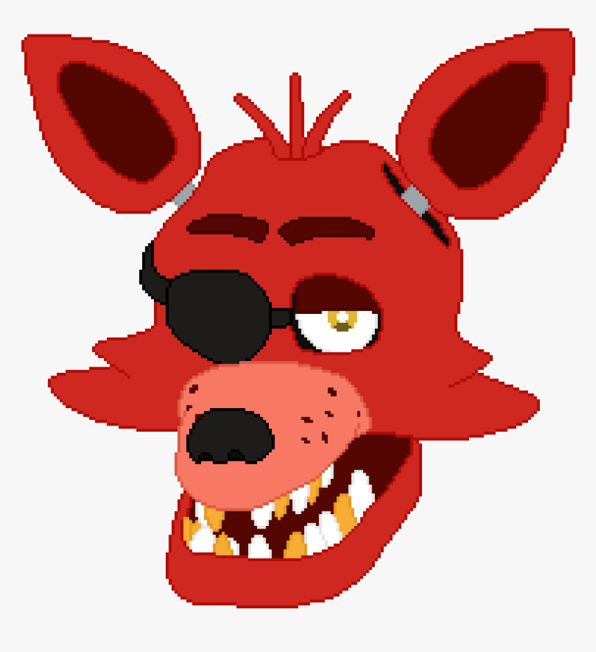 Fnaf 1 Foxy Head, HD Png Download, Free Download