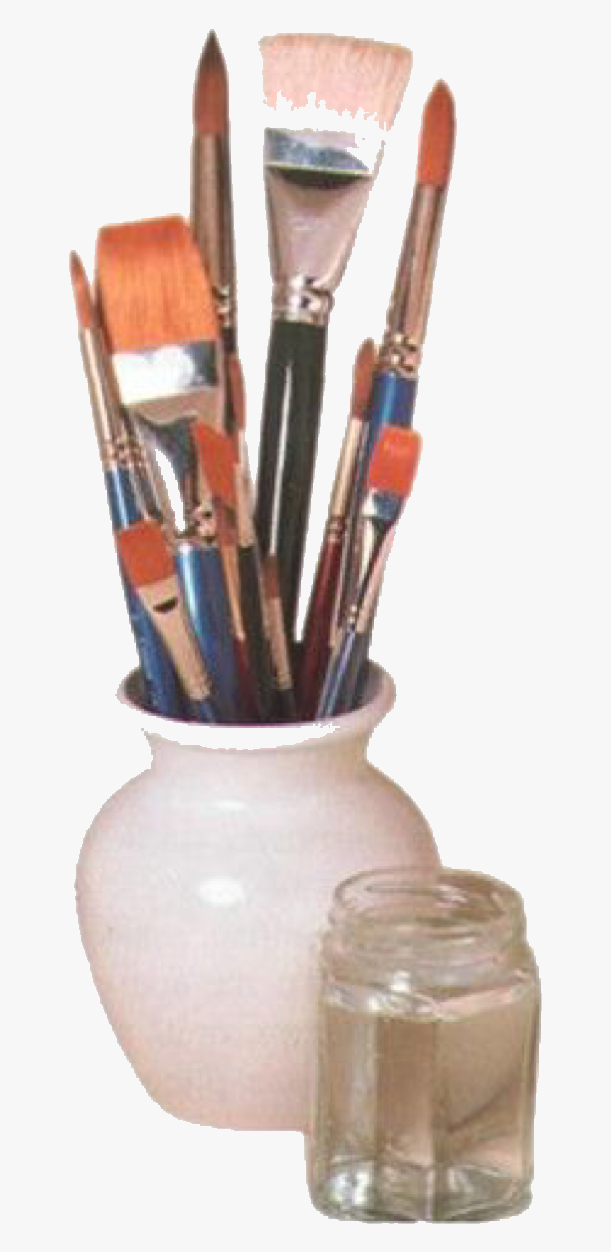 Aesthetic Art Supplies Png, Transparent Png, Free Download