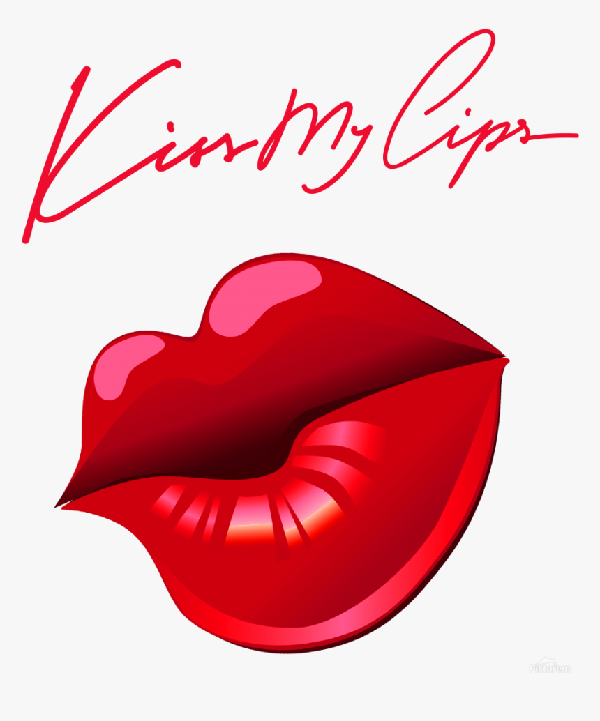 Kiss129a Print - Lips, HD Png Download, Free Download